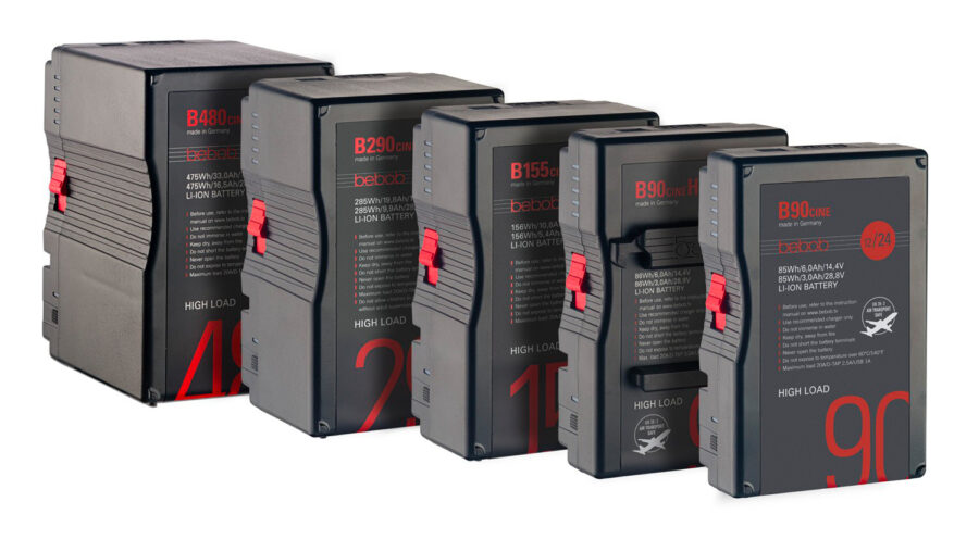 bebob's B-Mount battery lineup