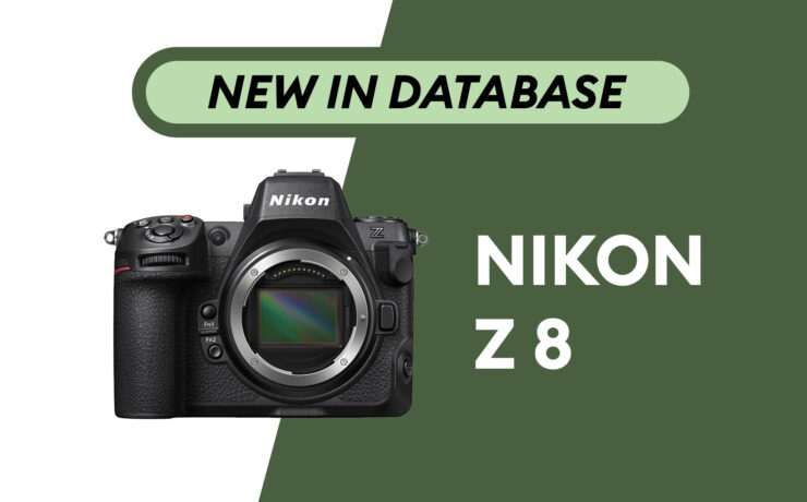 Nikon Z 8 – Newly Added to Camera Database