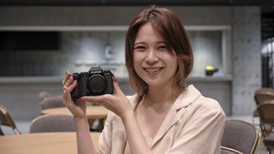 FUJIFILM X-S20 camera body designer Yukari Aida-san