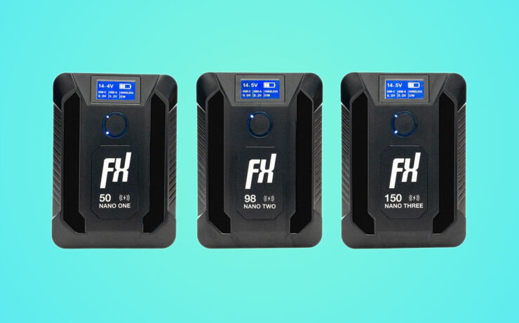 FXLION NANO Wireless V-Mount Batteries Introduced