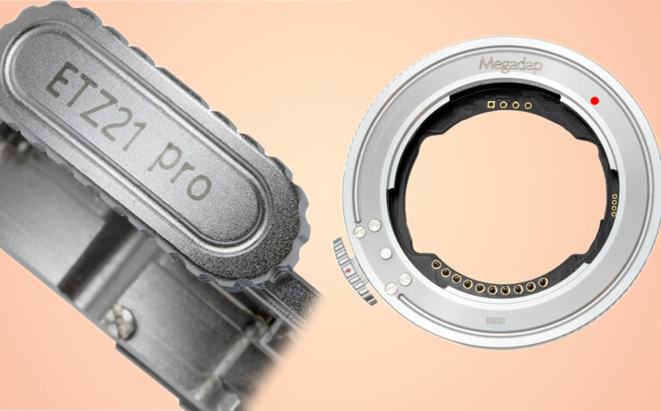 Lanzan el Megadap ETZ21 Pro Sony E a Nikon Z - Adaptador de lente de enfoque automático de tercera generación