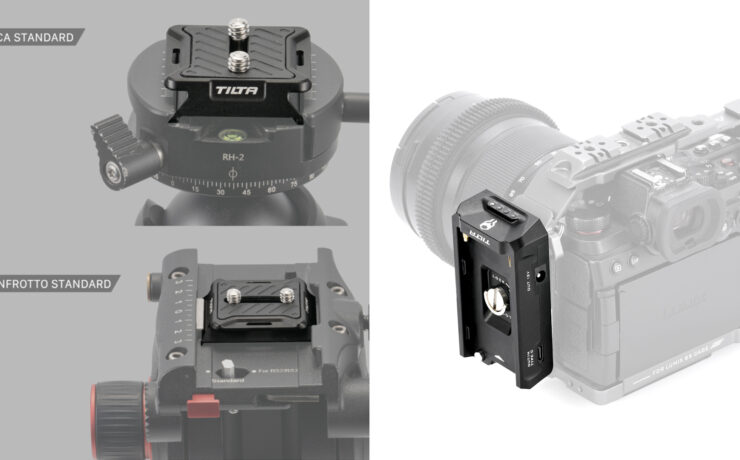 Tiltaが新アクセサリー発表 - Lシリーズバッテリープレート（V2）とARCAマンフロットデュアルクイックリリースプレート