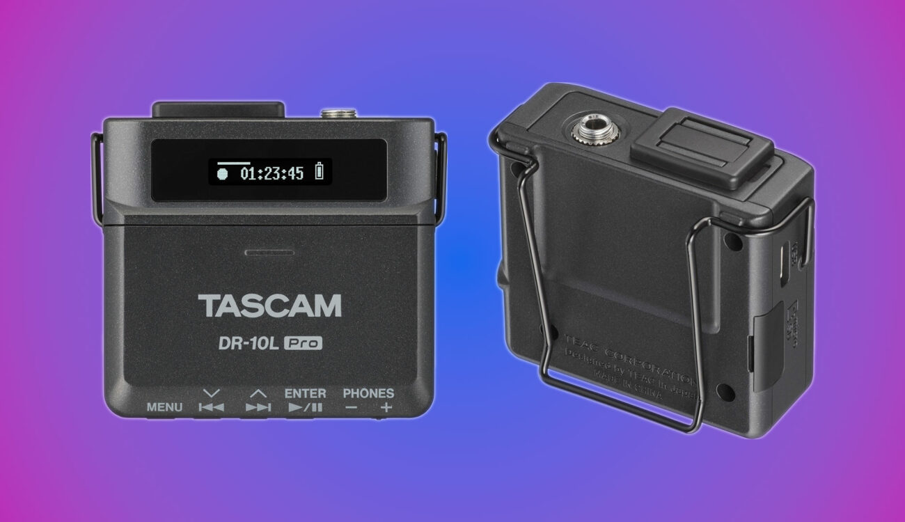 TASCAM DR-10L Pro Announced - A Compact 32-bit Float Recorder