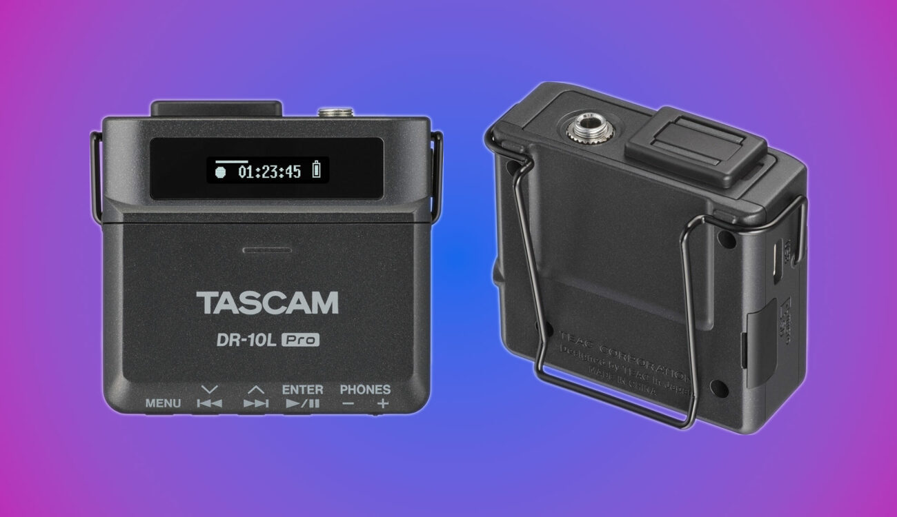 TASCAM DR-10L Pro Announced - A Compact 32-bit Float Recorder | CineD