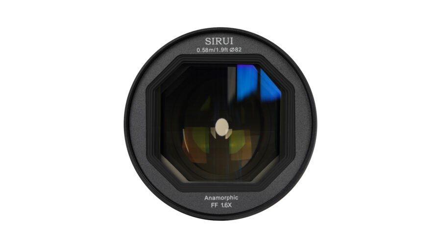 SIRUI Venus 150mm anamorphic lens with 0.58m minimum focus distance