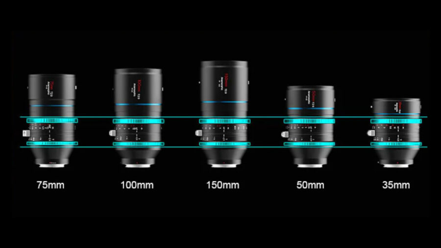 Venus anamorphic lenses unity across the line