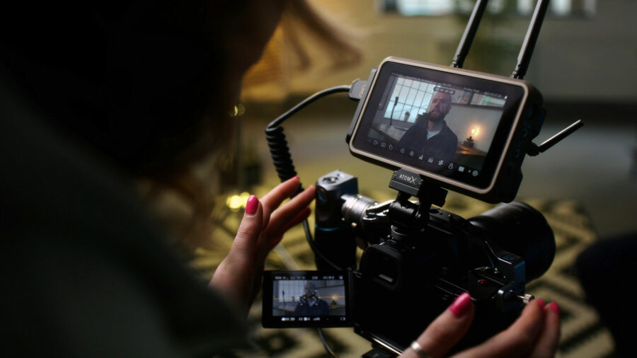 Atomos Connect module with the Atomos Ninja