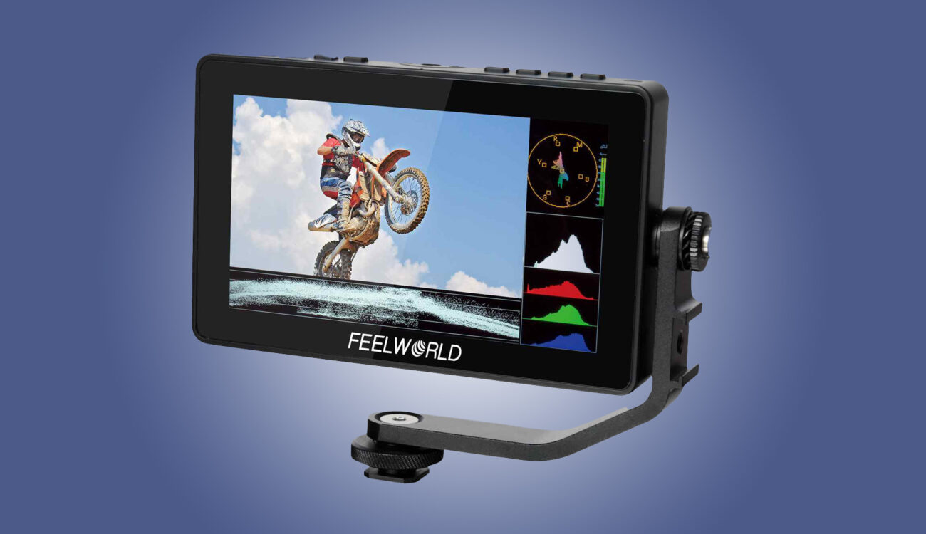 FEELWORLDがF5 PROXを発表 - 1600 nit HDMIオンカメラモニター