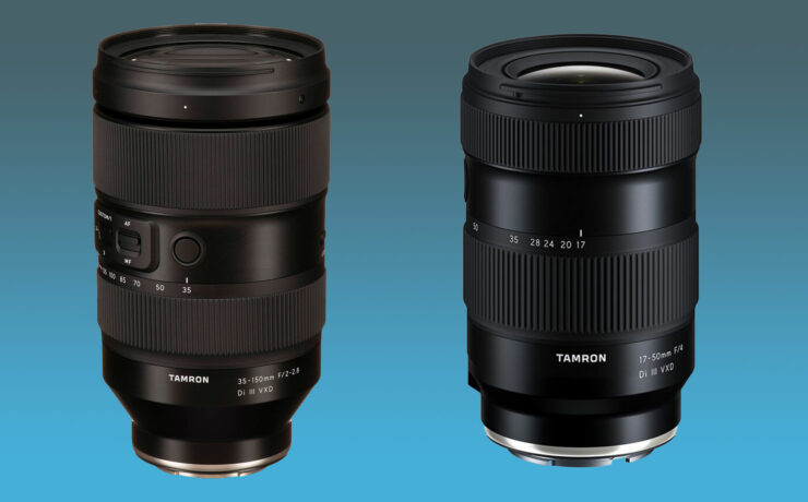 Tamron 35-150mm f/2-2.8 for Nikon Z and Tamron 17-50mm f/4 for Sony E Announced