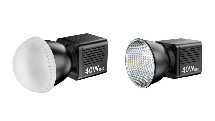 the included mini Bowens reflector and diffusion dome let you shape your light