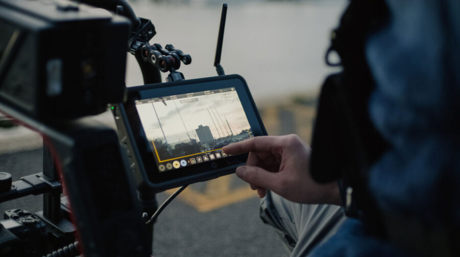 Atomos Shogun Ultra with Wi-Fi antennas installed