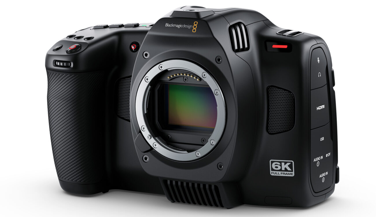 Blackmagic Cinema Camera 6K発表 - フルフレーム、Lマウント、3:2オープンゲートで2,595ドル