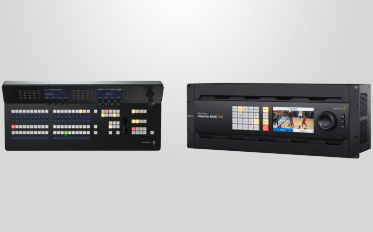 Blackmagic Design Introduces New ATEM 1 M/E Advanced Panels and Videohub 80x80 12G