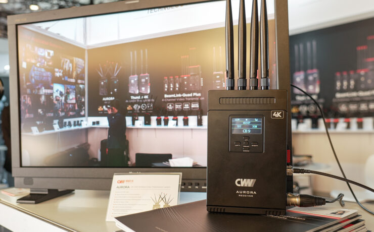 CVW Aurora ワイヤレス4Kビデオ伝送システム － ファーストルック