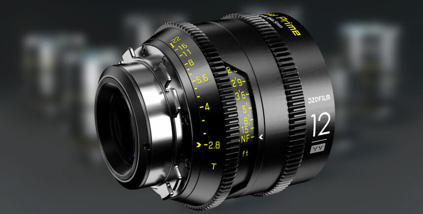 DZOFILM Vespid 12mm T2.8 VV Prime Cine Lensが予約販売開始