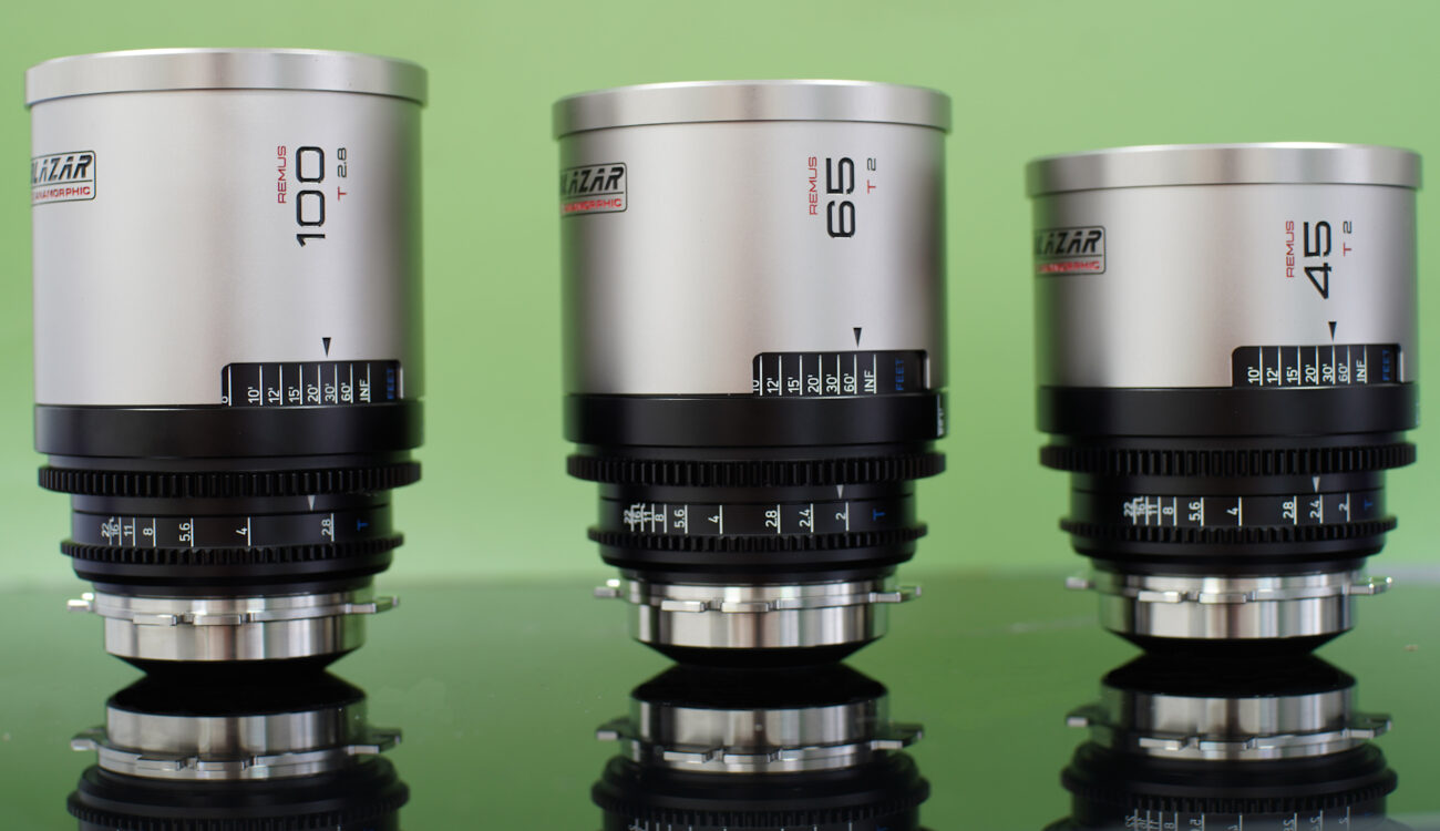 BLAZAR Remus 1.5x Anamorphic Lens Series Announced