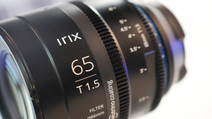 Irix 65mm T1.5 full-frame cinema prime lens