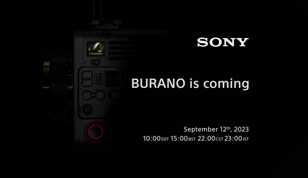 Sony BURANO Camera Teased