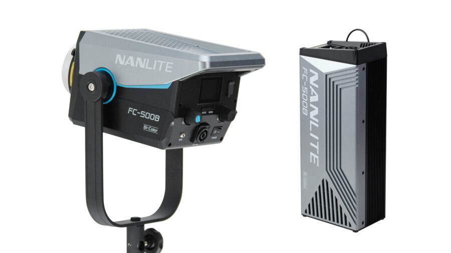 NANLITE FC-500B and its power supply