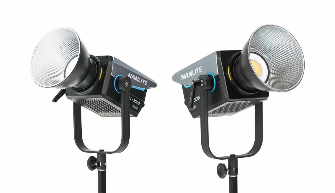 NANLITE FC-300B and FC-500B Bi-Color LED Spotlights Announced
