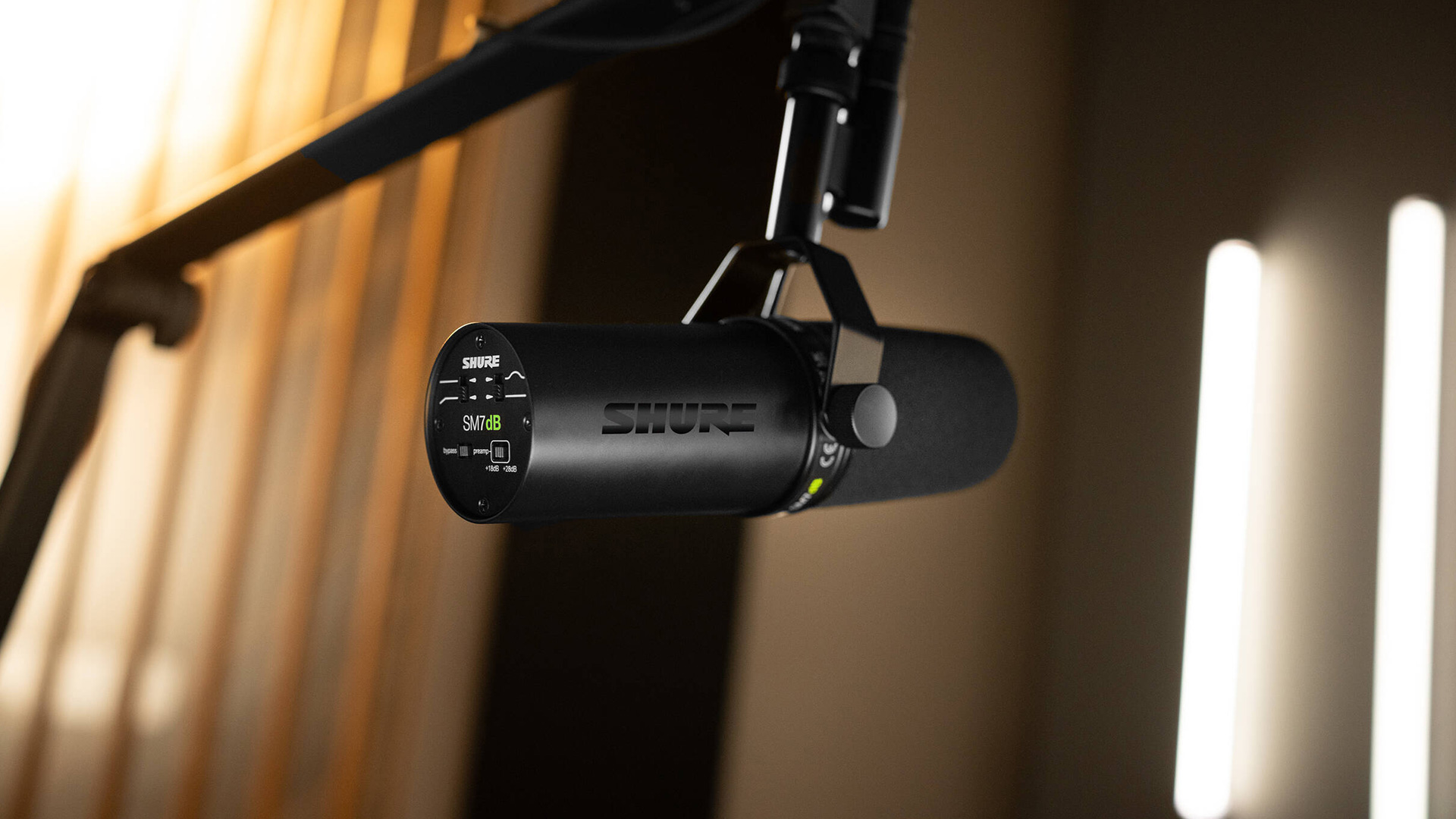 The world's most popular podcast microphone is back and better than ever:  introducing the new Shure SM7dB! It's everything you love and…