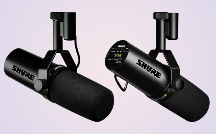 Lanzan el Micrófono Shure SM7dB - Ahora con Preamplificador Incorporado