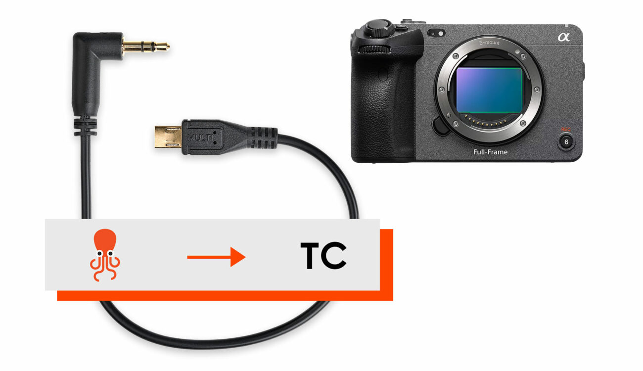 Presentan el Cable de Timecode Micro-USB Tentacle Sync para la Sony FX3/FX30