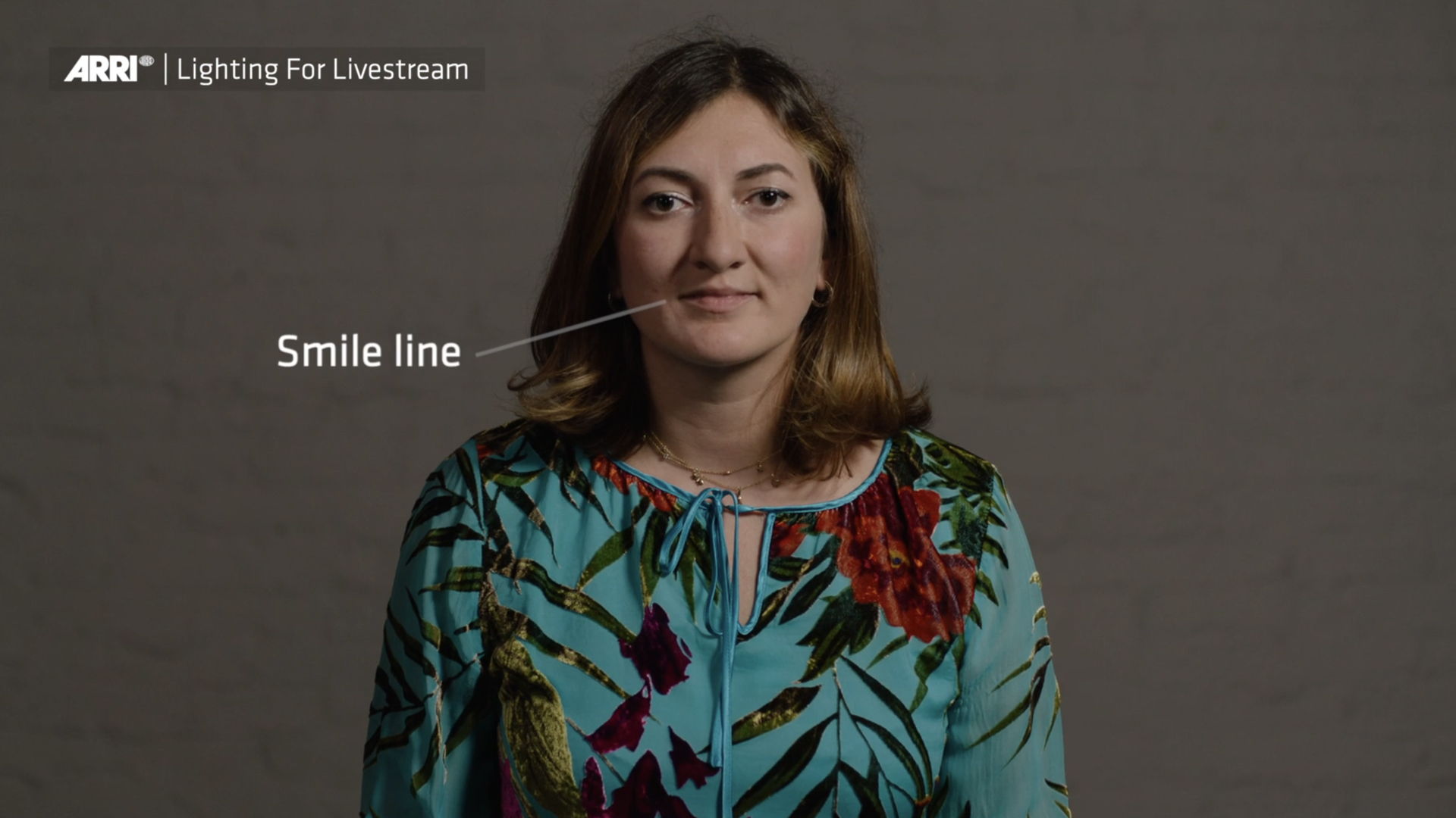 How to light faces for livestream - smile line