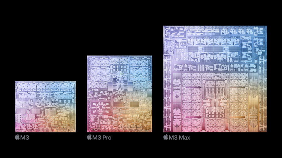 Apple M3, M3 Pro, M3 Max processors