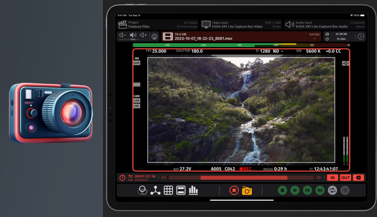 Lanzan la Aplicación Video Assist de Auron Studio - Convierte tu iPad en un  monitor de cámara o pantalla adicional