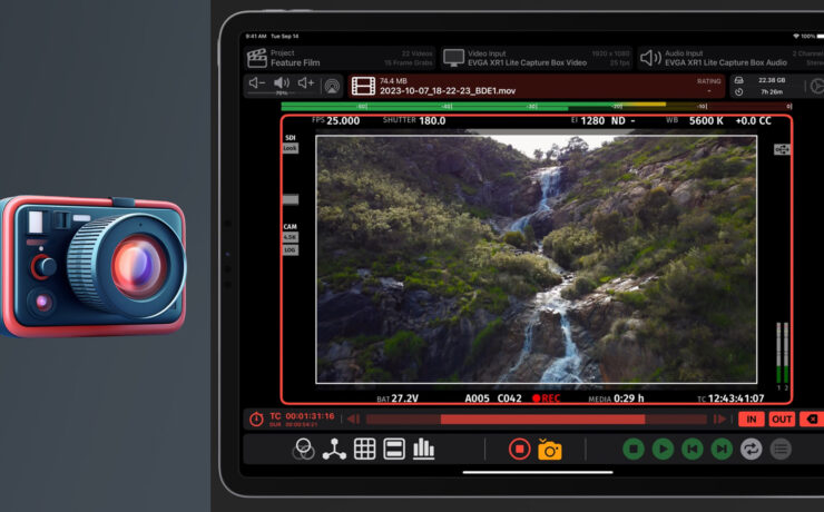 Auron Studioのビデオアシストアプリがリリース － iPadがカメラモニターに
