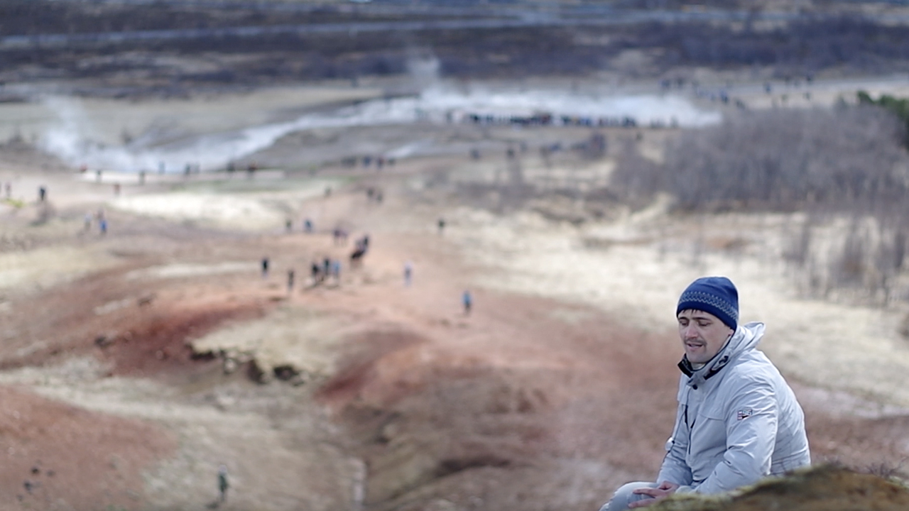 Dos and Dont's for a Travel Documentary - a film still from the Geyser's area in Iceland