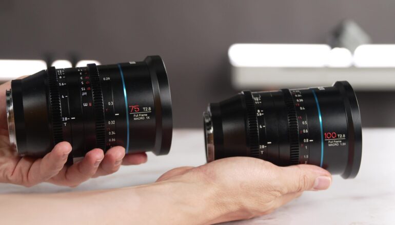 SIRUI Jupiter 75mm & 100mm Full-Frame Macro Cine Lenses Review