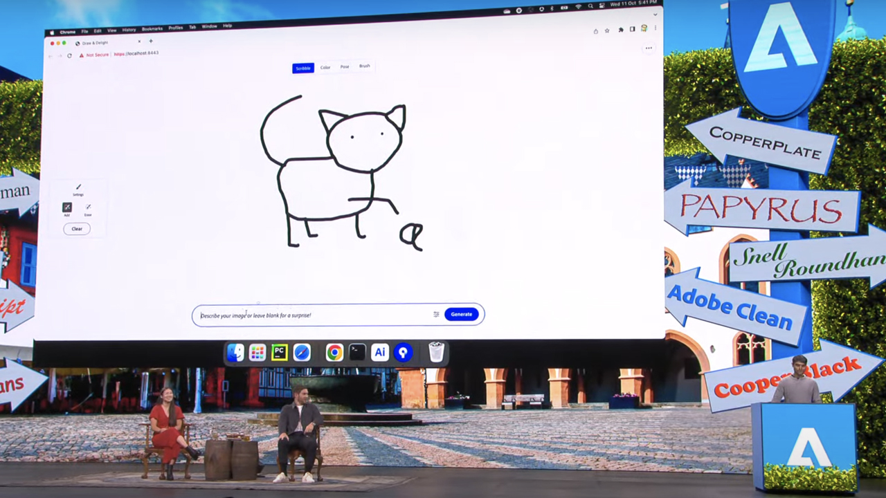 AI tools from Adobe - turning you scribbles into high-quality storyboard pictures