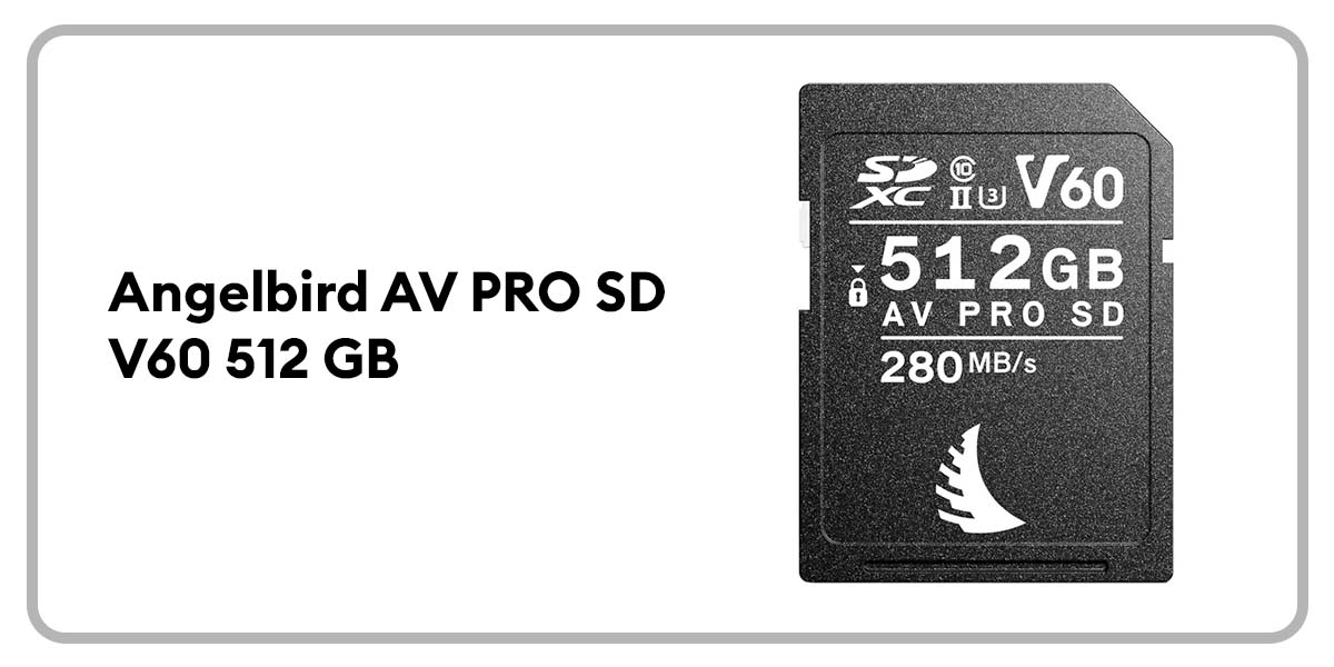 Angelbird AV PRO SD V60 512gb