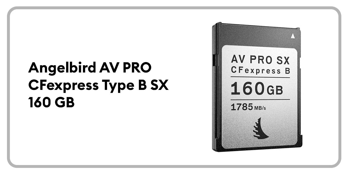 Angelbird AV PRO CFexpress B SX 160 GB
