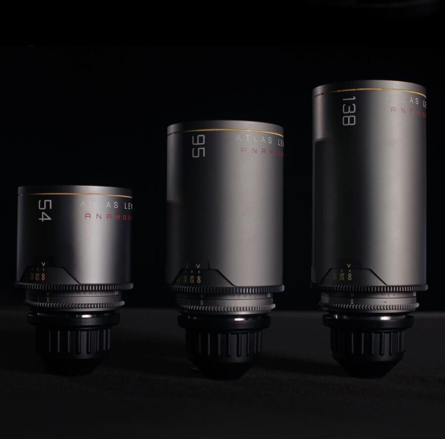 Atlas Mercury Group II 1.5x full-frame anamorphic lenses