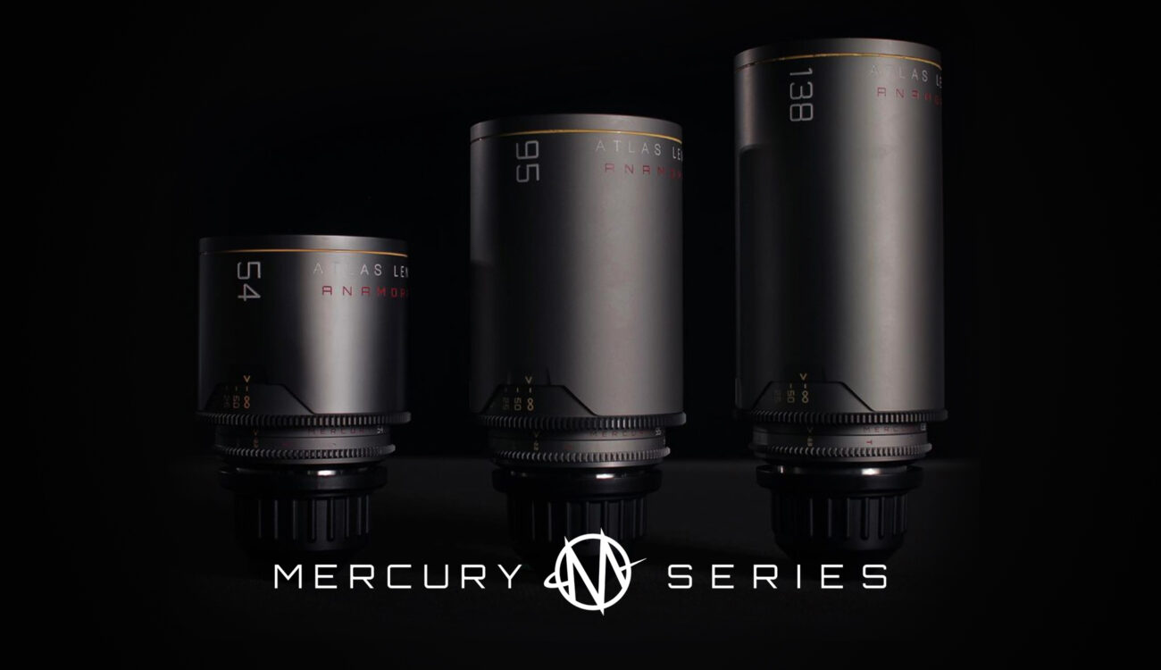 Serie de Lentes Atlas Mercury de 54mm, 95mm y 138mm - Pedidos anticipados abiertos desde el 14 de noviembre