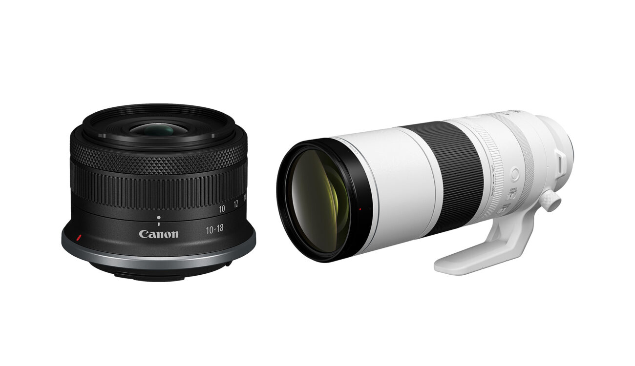 Canon RF-S10-18mm f/4.5-6.3 IS STM and RF 200-800mm f/6.3-9 IS USM Announced