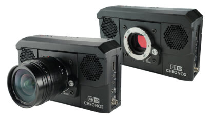 Kron TechnologiesがChronos 4K12およびQ12高速度カメラを発表 － 2Kで最高2,782fpsを実現