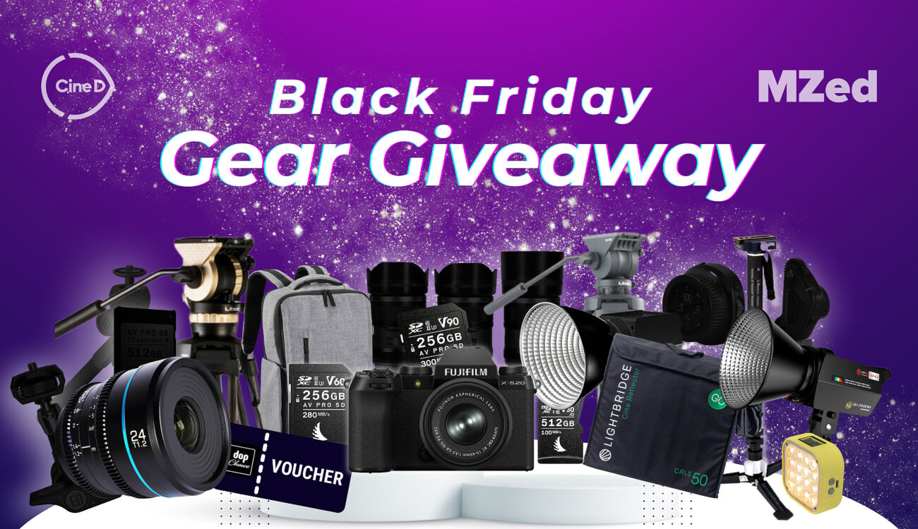 MZed Black Friday Gear Giveaway