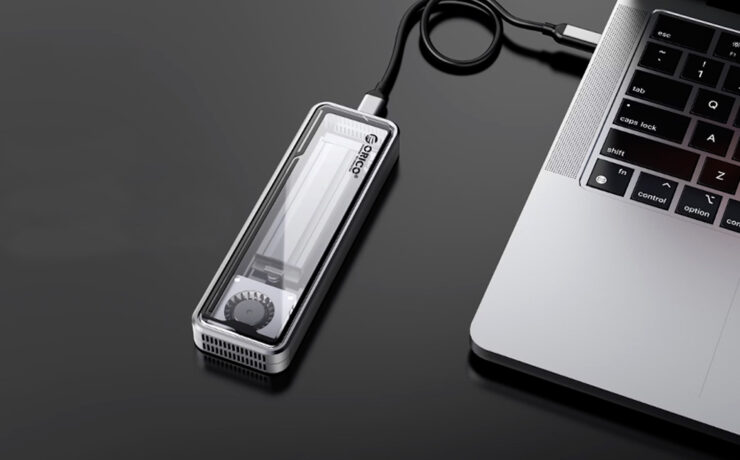 ORICO 40Gbps Thunderbolt 4 M.2 Smart SSD Enclosure - Last Hours on Kickstarter