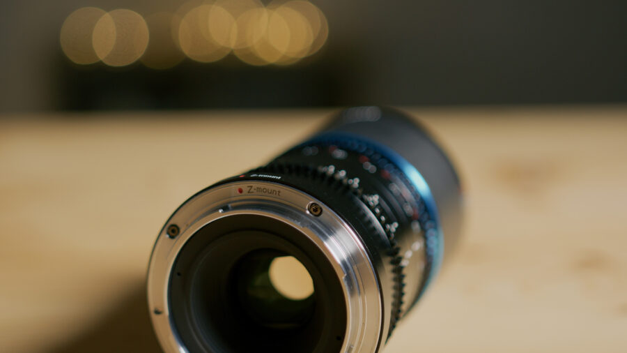 SIRUI Saturn full-frame anamorphic lens with Nikon Z mount