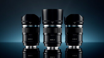 SIRUI Sniper f/1.2 Autofocus Prime Trio for APS-C Mirrorless Cameras Officially Announced