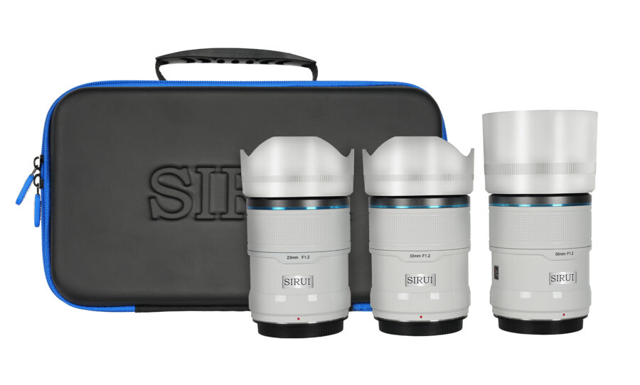 SIRUI Sniper 23, 33, and 56mm f/1.2 AF lenses