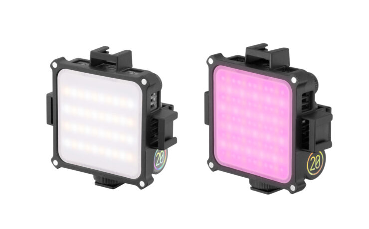 ZHIYUN FIVERAY M20 and M20C Launched - Compact 20W LED Lights