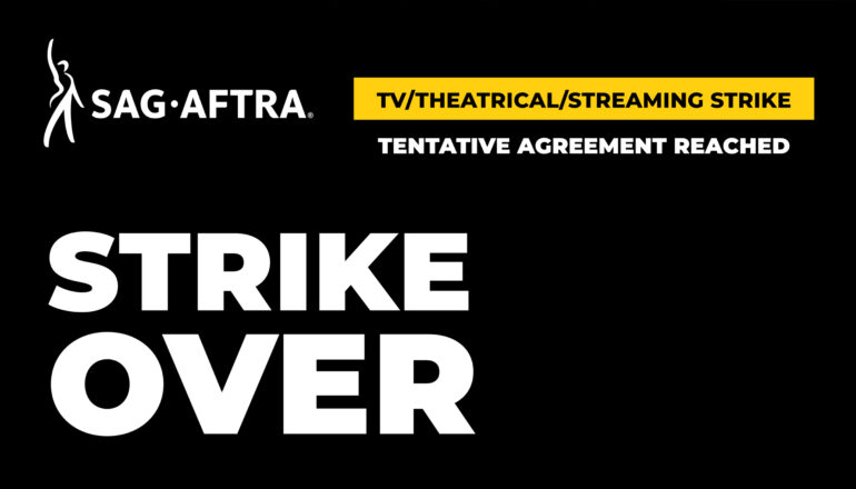 Hollywood Actors Strike is Finally Over - SAG-AFTRA Reach a Deal with Studios