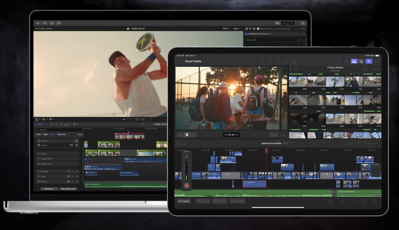 AppleがFinal Cut Pro 10.7 for Macと1.3 for iPadを発表 － ワークフローとパフォーマンスが向上