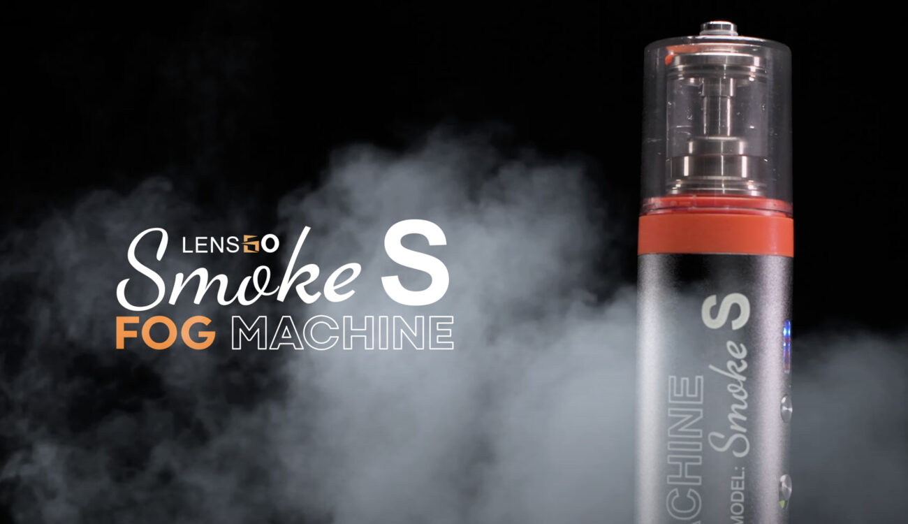LENSGO's Handheld Portable Fog Machine  Smoke-S Model Launched on Indiegogo