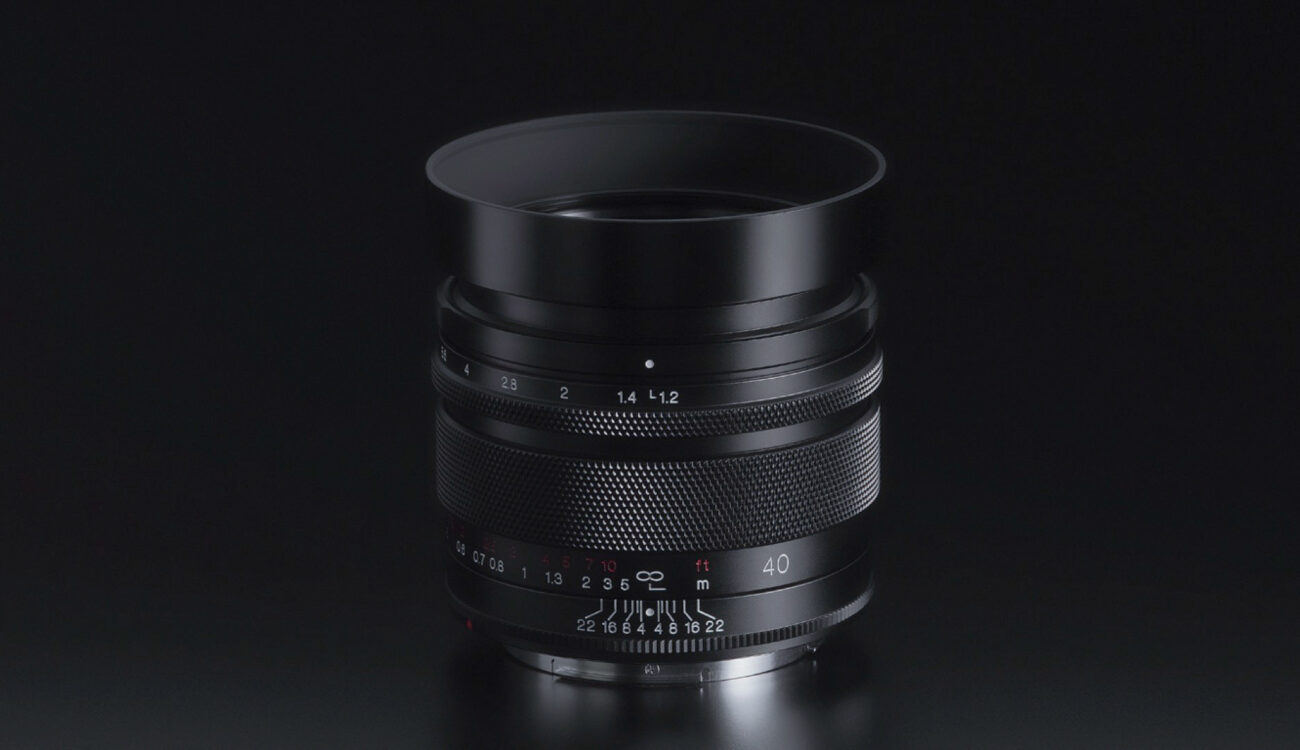 Voigtlander NOKTON 40mm F1.2 Aspherical for Canon RF Mount by Cosina Announced